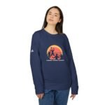 Adidas Unisex Crewneck Sweatshirt - 'Consider Yourself Blocked' Volleyball Design