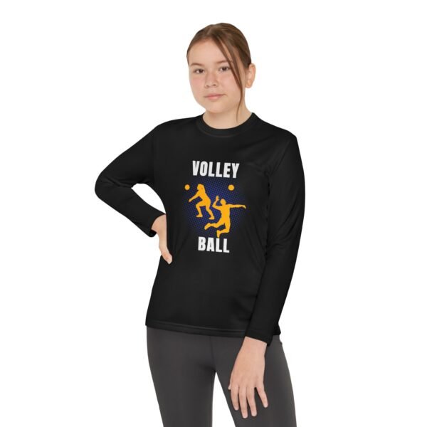 Youth Long Sleeve Volleyball Tee - Perfect for Sports Enthusiasts
