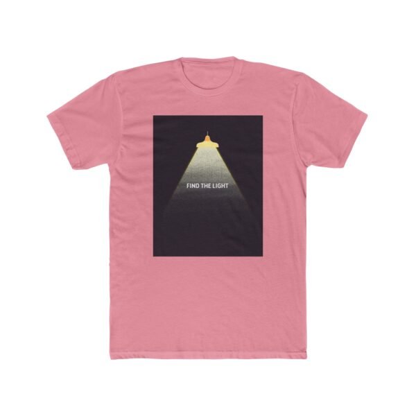 Find the Light Unisex Cotton Crew Tee - Inspirational Graphic T-Shirt