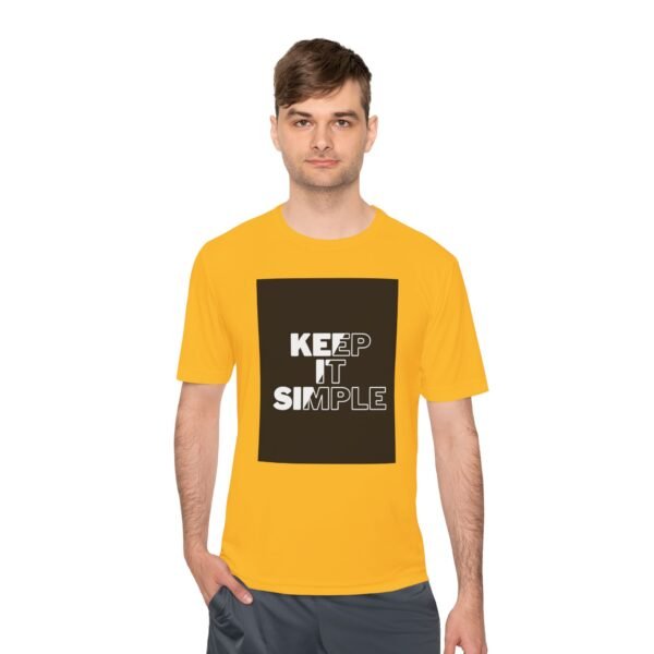 Unisex Moisture Wicking Tee - 'Keep It Simple' Workout Shirt