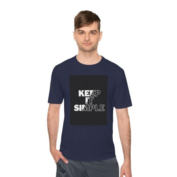 Unisex Moisture Wicking Tee - 'Keep It Simple' Workout Shirt