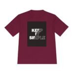 Unisex Moisture Wicking Tee - 'Keep It Simple' Workout Shirt