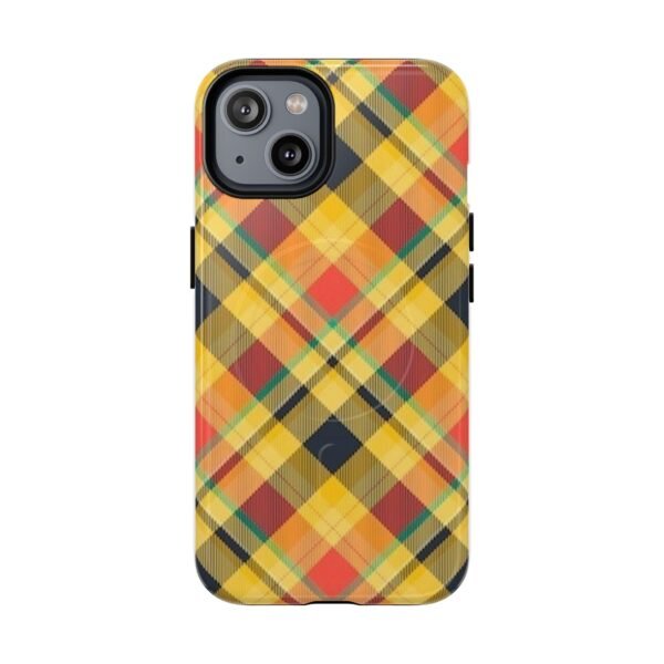 Plaid Tough Magnetic Phone Cases | Stylish, Durable, Protective Gift for Him or Her, Unique Pattern, Everyday Use, Holiday Essentials