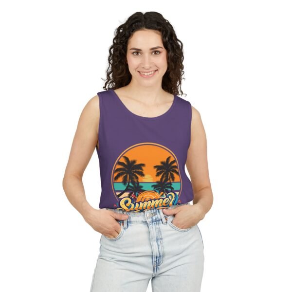 Summer Vibes Unisex Tank Top - Beach-Ready Apparel for Vacation & Warm Days