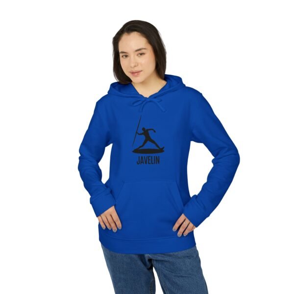 Adidas Javelin Unisex Fleece Hoodie - Athletic Comfort for Sport Enthusiasts