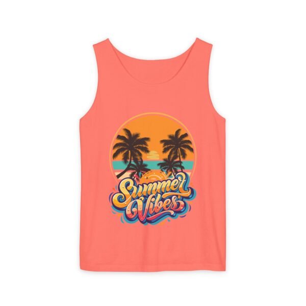 Summer Vibes Unisex Tank Top - Beach-Ready Apparel for Vacation & Warm Days