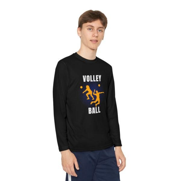 Youth Long Sleeve Volleyball Tee - Perfect for Sports Enthusiasts