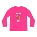 Youth Long Sleeve Volleyball Tee - Perfect for Sports Enthusiasts