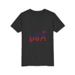 Patriotic Youth Short Sleeve Tee - USA Design for Fourth of July & Independence Day Celebrations