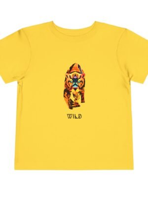 Wild Animal Toddler Tee | Cute Kids' Shirt for Playtime, Safari Party, Birthday Gift, Wild Child Outfit, Stylish Kids Apparel