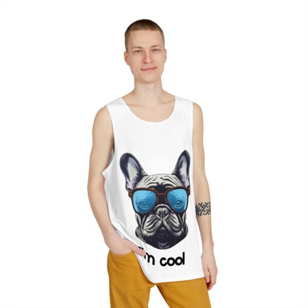 Cool French Bulldog Men's Tank Top - Perfect for Summer & Casual Wear