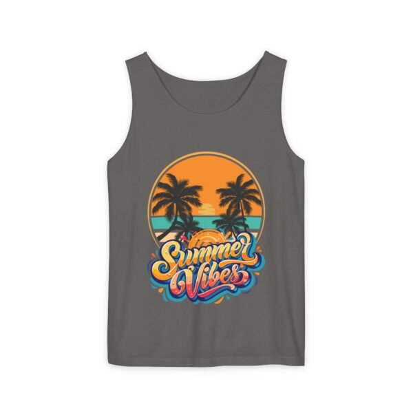 Summer Vibes Unisex Tank Top - Beach-Ready Apparel for Vacation & Warm Days