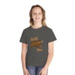 Wild One Youth Tee - Cute Bear Graphic T-Shirt for Kids