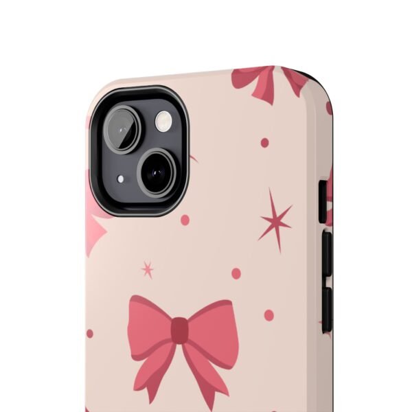 Chic Bow Phone Case, Stylish Phone Cover, Gift for Her, Trendy Tech Accessory, Cute Bow Design, Durable Phone Case
