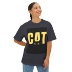 Cat-Themed Unisex Oversized Tee - Perfect for Cat Lovers