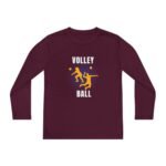 Youth Long Sleeve Volleyball Tee - Perfect for Sports Enthusiasts