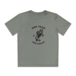 Youth Competitor Tee - One Team One Dream Football Shirt for Young Athletes