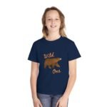 Wild One Youth Tee - Cute Bear Graphic T-Shirt for Kids