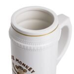 Cute Monkey Beer Stein Mug | Fun Gift for Beer Lovers, Unique Barware, Collectible Mug, Birthday, Party Favor