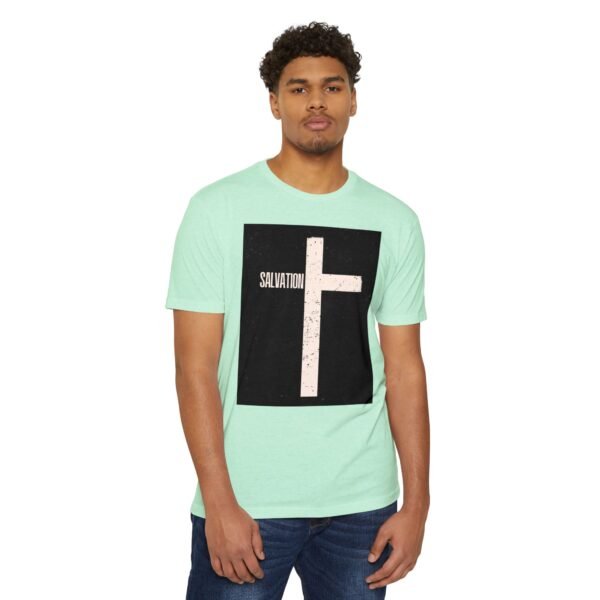 Salvation Graphic Tee - Unisex CVC Jersey T-Shirt