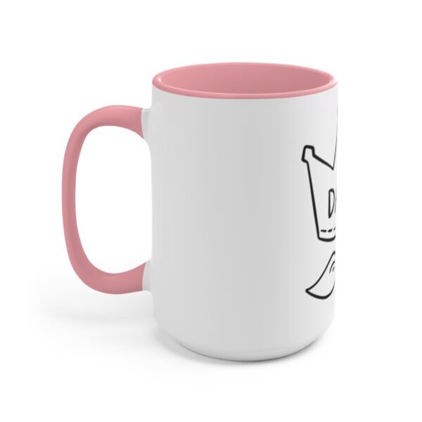 Dad Crown Accent Mug, Funny Coffee Cup for Father's Day, Gift for Dad, Unique Dad Mug, Dad Appreciation Gift