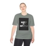 Unisex Moisture Wicking Tee - 'Keep It Simple' Workout Shirt