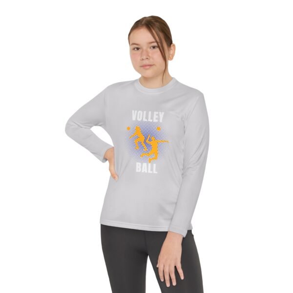Youth Long Sleeve Volleyball Tee - Perfect for Sports Enthusiasts