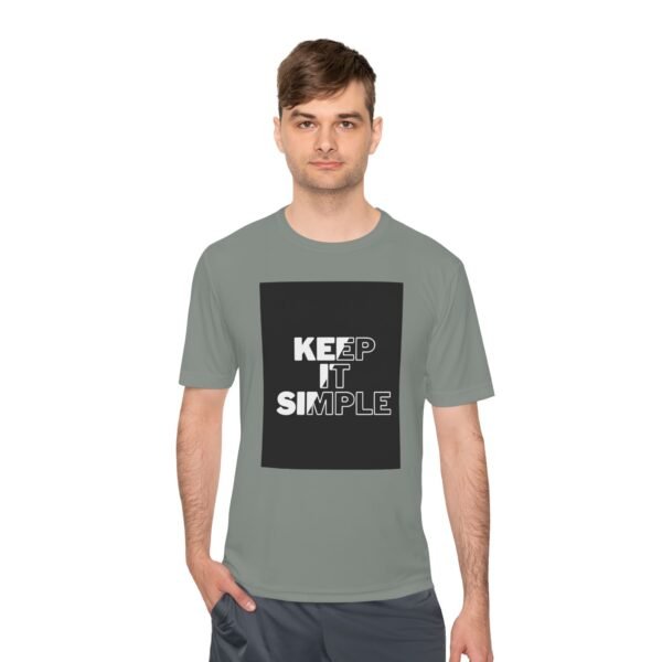 Unisex Moisture Wicking Tee - 'Keep It Simple' Workout Shirt