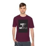 Unisex Moisture Wicking Tee - 'Keep It Simple' Workout Shirt