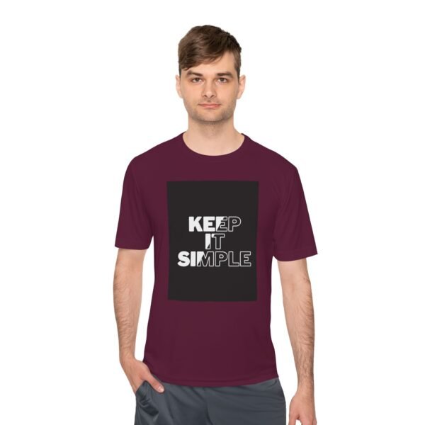 Unisex Moisture Wicking Tee - 'Keep It Simple' Workout Shirt