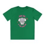 Youth Elephant Graphic Tee - "Hug Me If You Love Me"