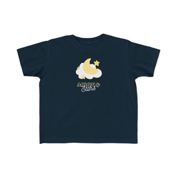 Toddler's Moon and Stars Tee - Cozy Night Sky Shirt for Kids