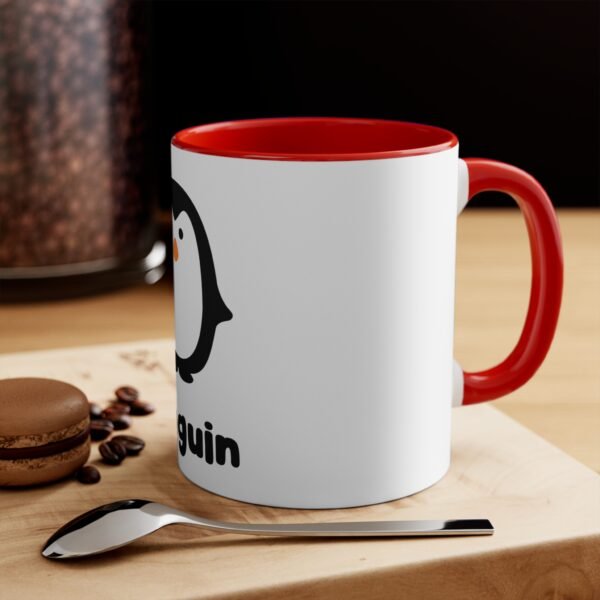 Adorable Penguin Mug - Colorful Accent Coffee Cup, Cute Gift for Animal Lovers, Penguin Decor, Fun Kitchenware, Perfect for Birthdays