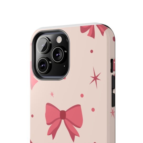 Chic Bow Phone Case, Stylish Phone Cover, Gift for Her, Trendy Tech Accessory, Cute Bow Design, Durable Phone Case