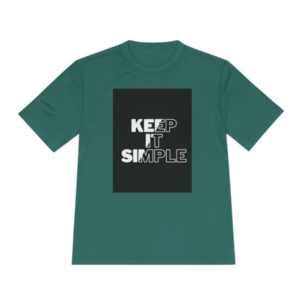 Unisex Moisture Wicking Tee - 'Keep It Simple' Workout Shirt