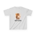 Kids Keep Calm Bear T-Shirt - Fun & Cozy Everyday Tee