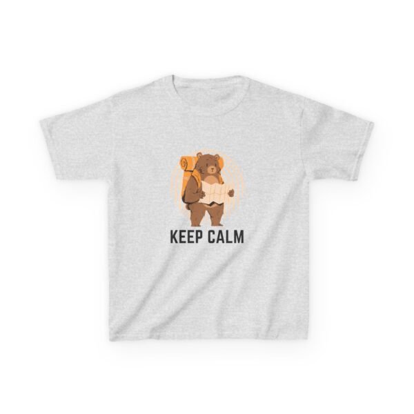 Kids Keep Calm Bear T-Shirt - Fun & Cozy Everyday Tee
