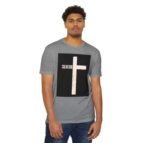 Salvation Graphic Tee - Unisex CVC Jersey T-Shirt