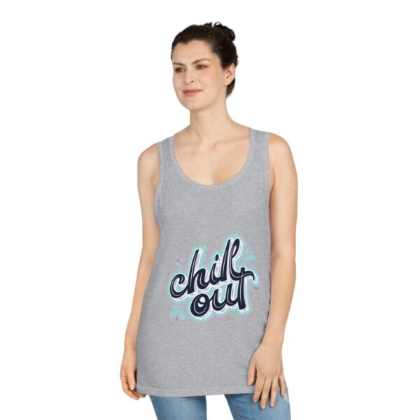 Chill Out Unisex Softstyle™ Tank Top - Relaxed Summer Vibes