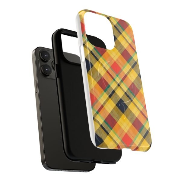 Plaid Tough Magnetic Phone Cases | Stylish, Durable, Protective Gift for Him or Her, Unique Pattern, Everyday Use, Holiday Essentials