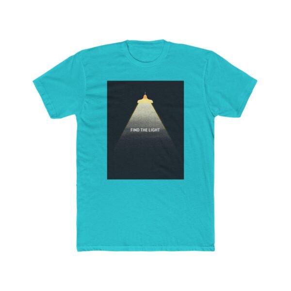 Find the Light Unisex Cotton Crew Tee - Inspirational Graphic T-Shirt
