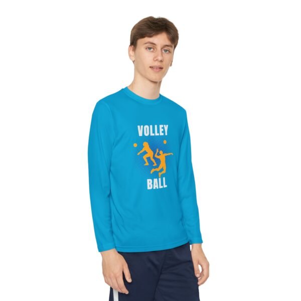 Youth Long Sleeve Volleyball Tee - Perfect for Sports Enthusiasts