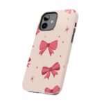 Chic Bow Phone Case, Stylish Phone Cover, Gift for Her, Trendy Tech Accessory, Cute Bow Design, Durable Phone Case