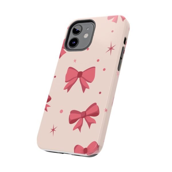 Chic Bow Phone Case, Stylish Phone Cover, Gift for Her, Trendy Tech Accessory, Cute Bow Design, Durable Phone Case
