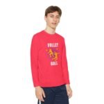 Youth Long Sleeve Volleyball Tee - Perfect for Sports Enthusiasts