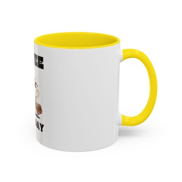 Running Coffee Mug - Funny Coffee Lover Gift, Cute Ceramic Cup for Every Day, Perfect for Birthdays, Christmas, Tea Lovers