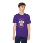 Youth Elephant Graphic Tee - "Hug Me If You Love Me"