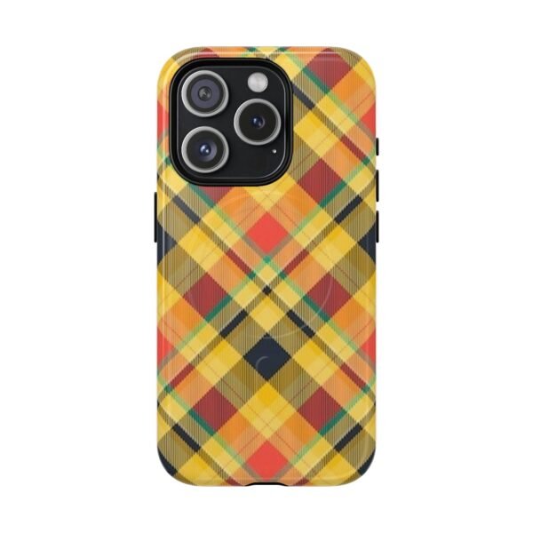Plaid Tough Magnetic Phone Cases | Stylish, Durable, Protective Gift for Him or Her, Unique Pattern, Everyday Use, Holiday Essentials