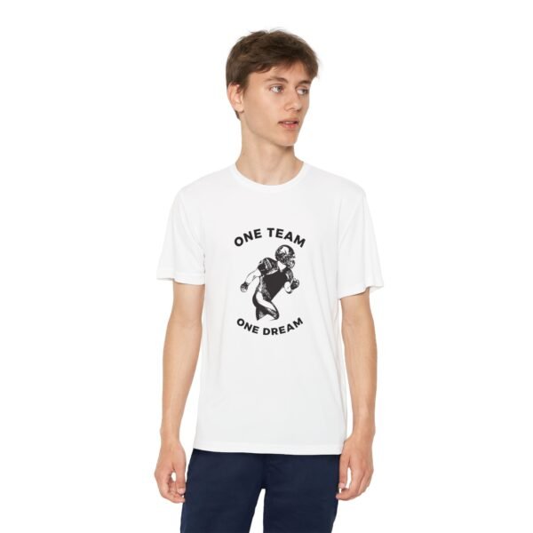Youth Competitor Tee - One Team One Dream Football Shirt for Young Athletes