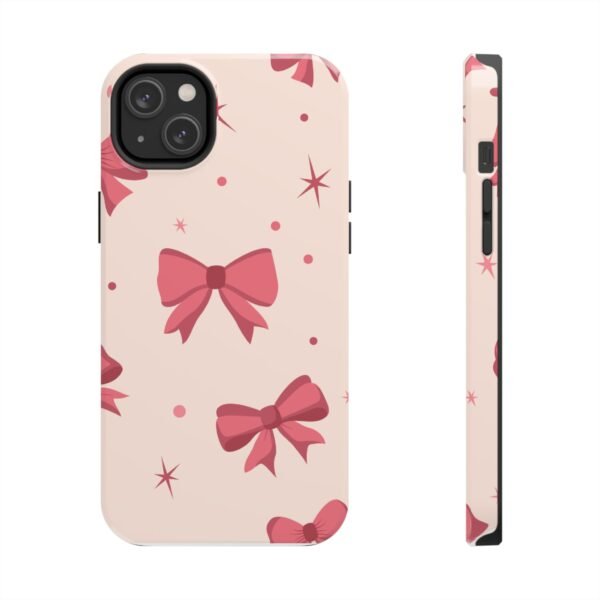 Chic Bow Phone Case, Stylish Phone Cover, Gift for Her, Trendy Tech Accessory, Cute Bow Design, Durable Phone Case